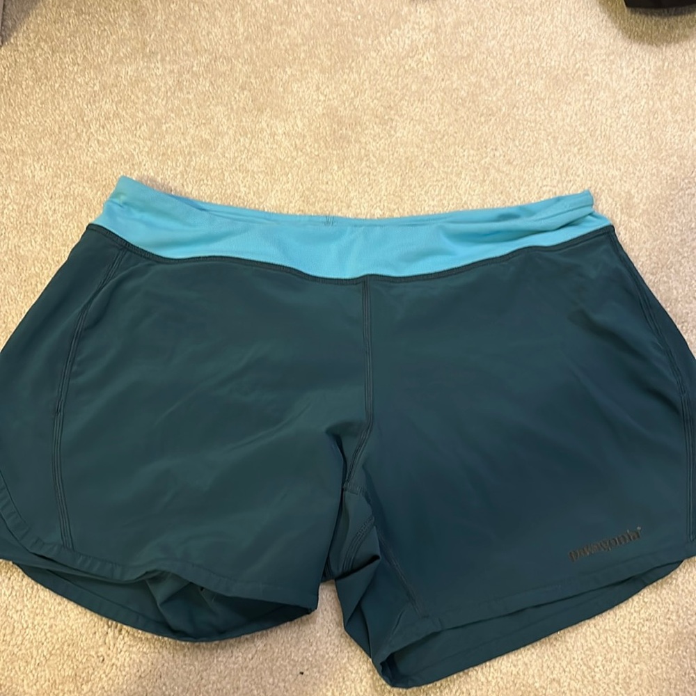 Patagonia strider pro  lined shorts size medium